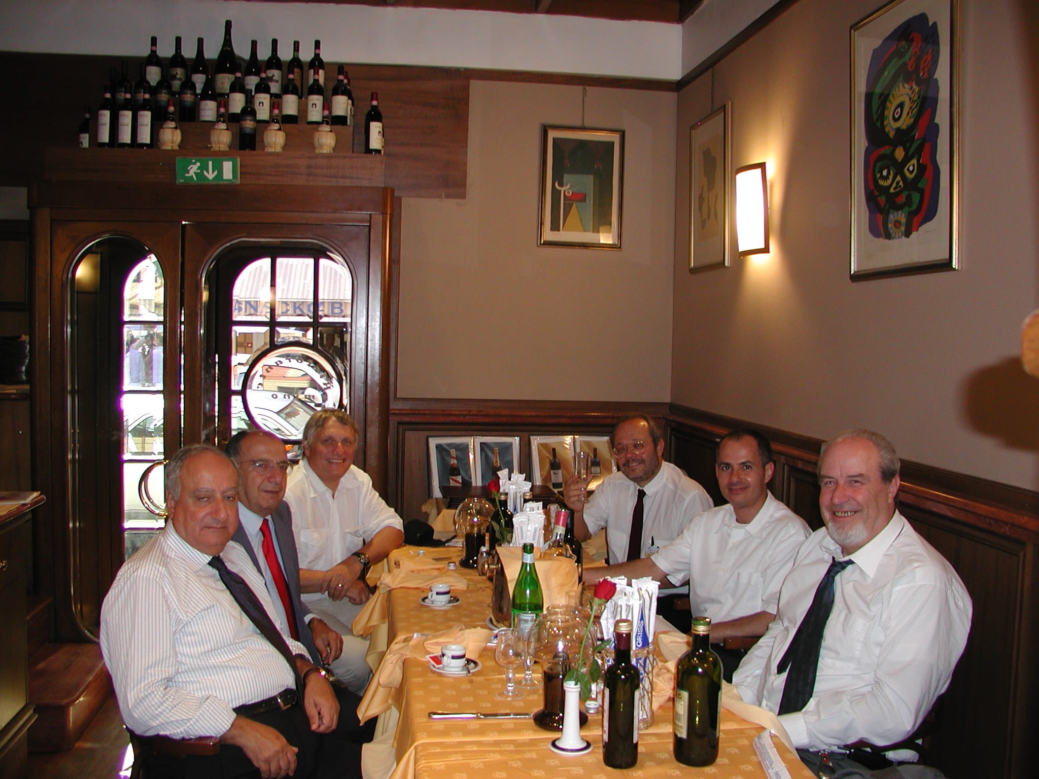 Sacconi Medal 2004 dinner