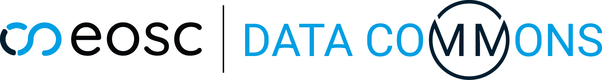 logo eosc data commons darkblue
