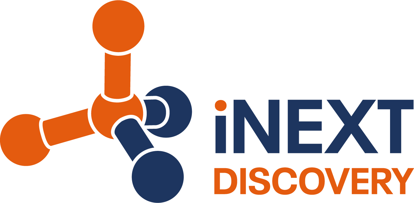 logo iNext disc